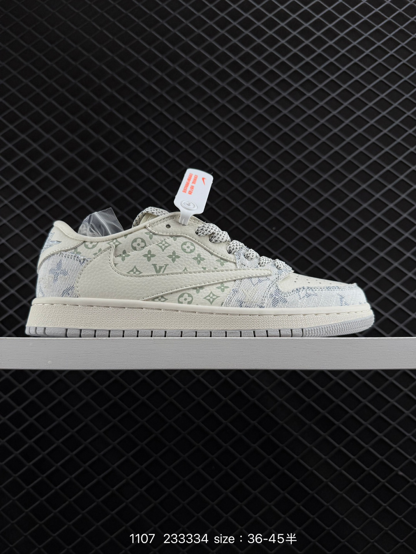 fragment design x Travis Scott x Nike Air Jordan 1 Low OG SP”Black/Green Toe“ fragment design x Travis Scott x Nike Air Jordan 1 Low OG SP”Black/Green Toe“